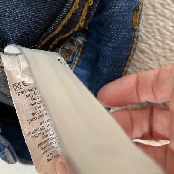 Madewell Roadtripper G1627 High‑Rise Skinny Jeans Dark Indigo Wash Women’s Size - Picture 11 of 14